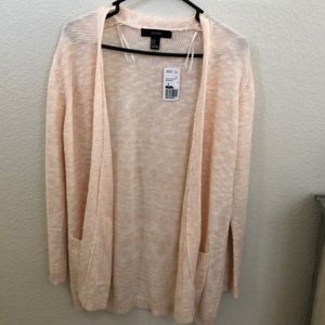 Pink cardigan